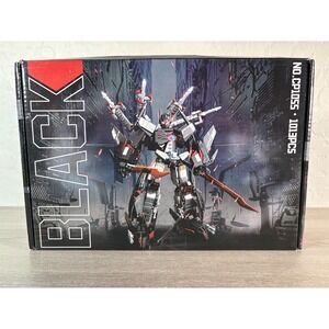 BLACK Dark Mech Building Block Set 1013 Pieces Robot Warrior CP1055 HJPLPXH